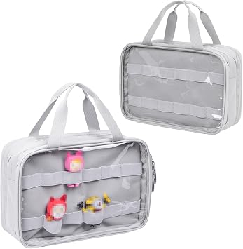 Case for Tonie Figures Only, 35+, Clear Windows Storage Travel Bag
