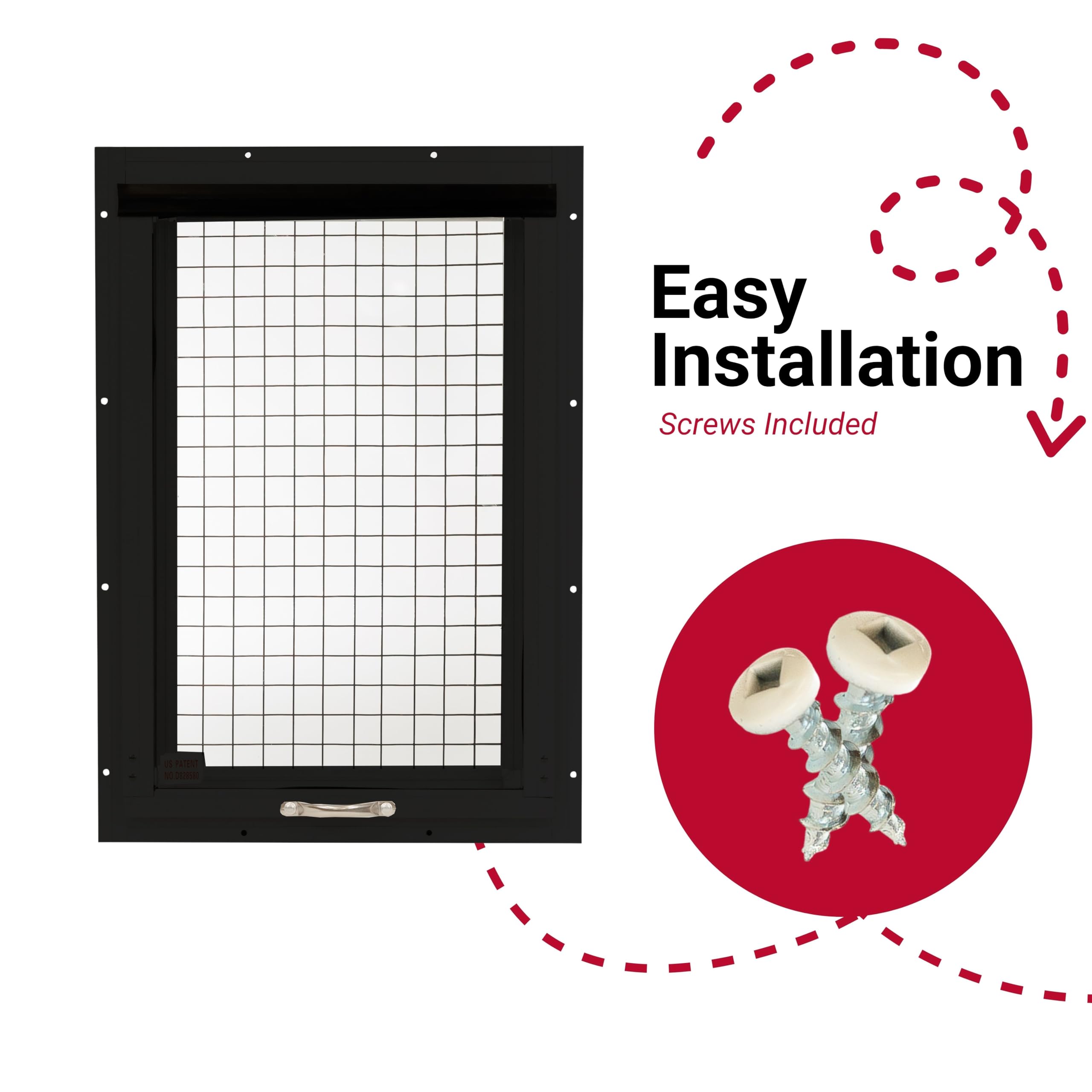 Amazon.com: Apple Outdoor Supply 14x21 Chicken Coop Window, Flush
