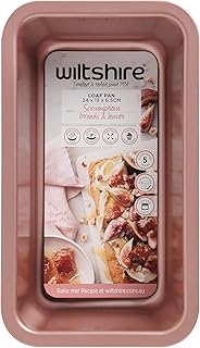 Wiltshire Rose Gold Loaf Pan 24cm – Non Stick Loaf Tin for Banana Bread, Savoury Bakes & Classic Loaves – Bread Tin, Dishw...