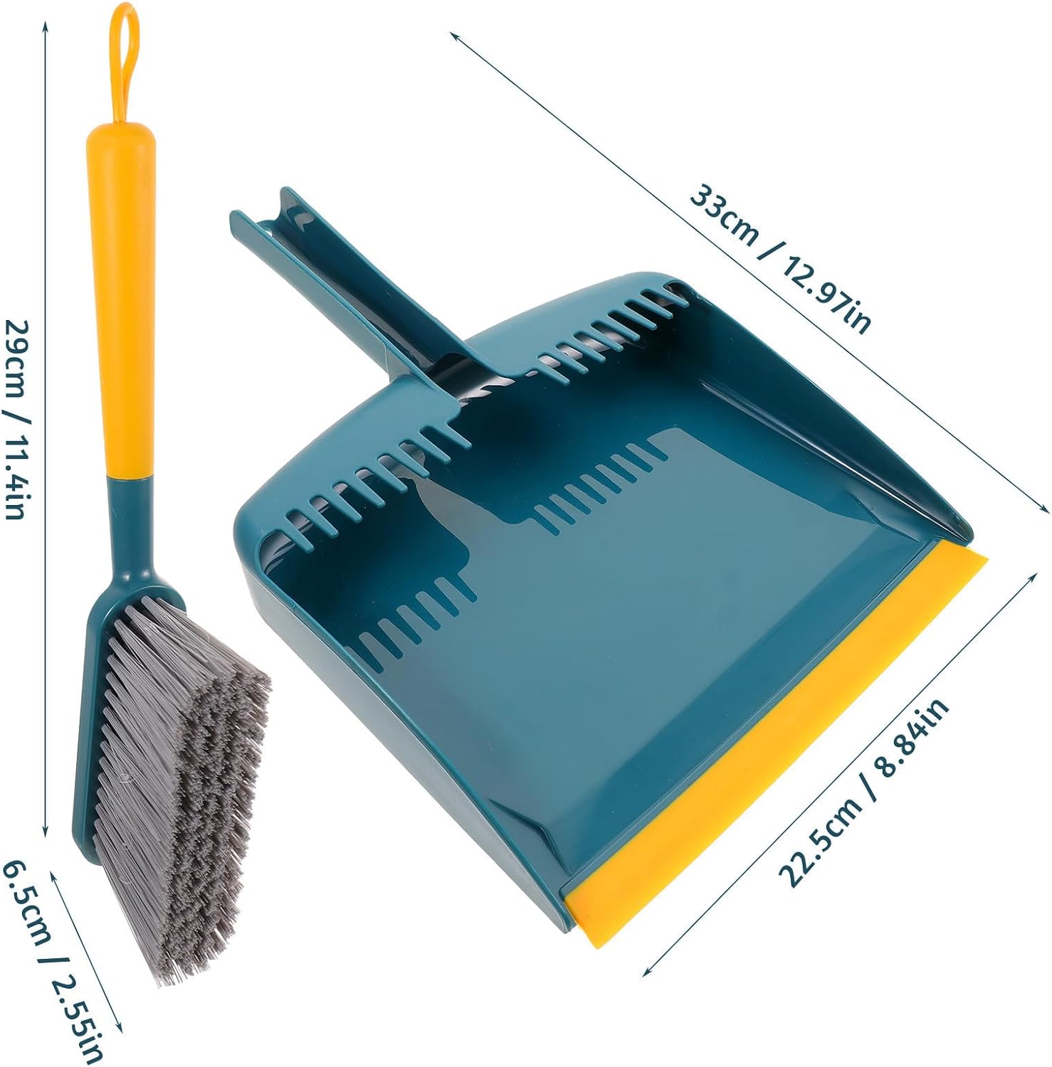 Small Broom and Dustpan Set with PP Green for Home Cleaning image 2