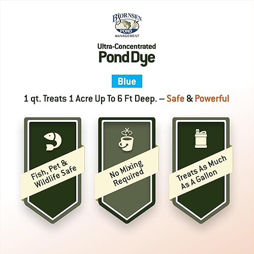 Miniatura 2 de Tinte azul ultraconcentrado para estanque - 1 cuarto de galón Líquido (paquete de 2 cuartos de galón)