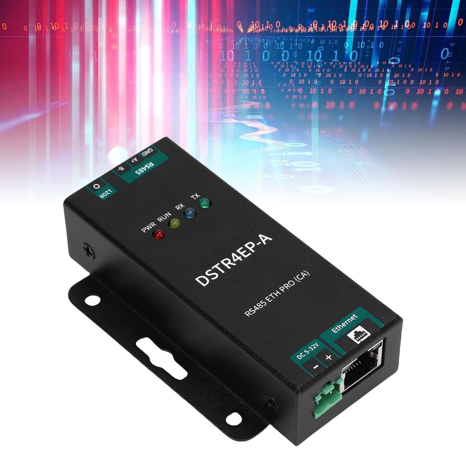 485-Ethernet-Konverter-Hochleistungsmodul für Bidirektionale Datenübertragung in Industriellen Anwendungen. Design aus Aluminiumlegierung