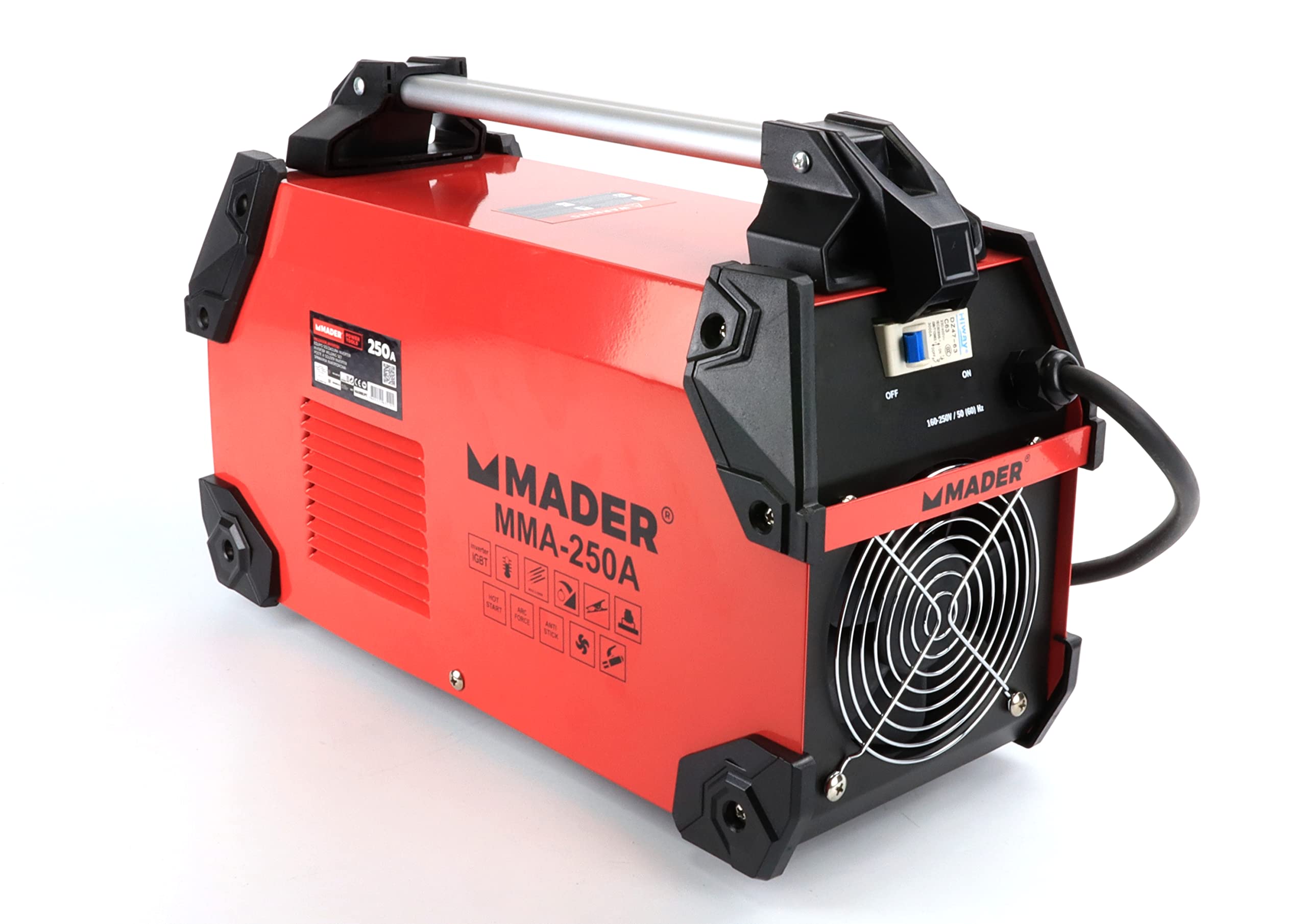 Equipo de Soldadura Inverter, 250A, 12Kw - MADER® | Power Tools | 63510