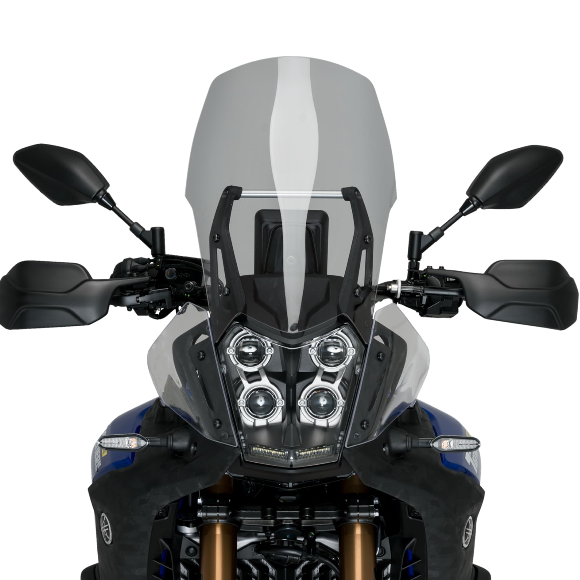 Cupolino Parabrezza Plexiglass JD9 TOURING Fume Chiaro Compatibile con YAMAHA TENERE 700 2019-2026