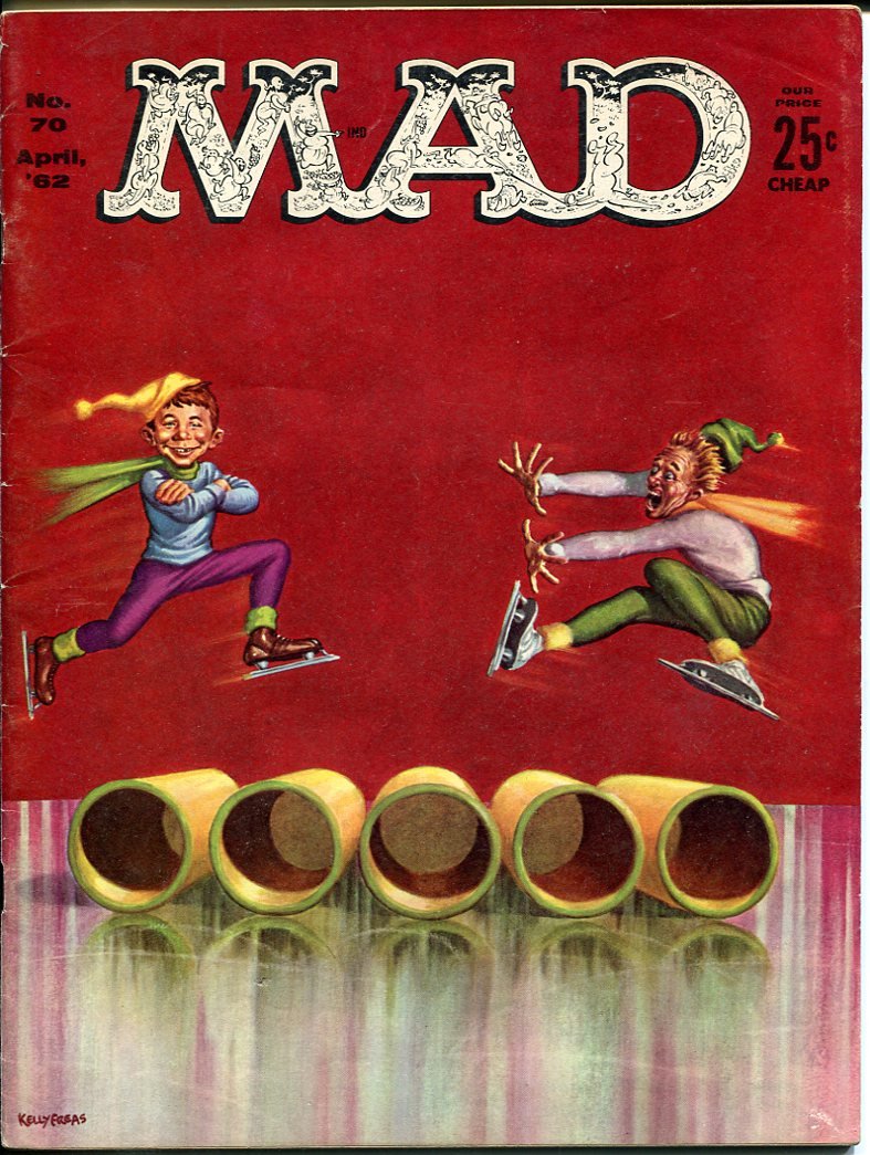 Amazon.com: MAD MAGAZINE #70-1962-ALFRED E. NEUMAN-SPY VS. SPY- FN