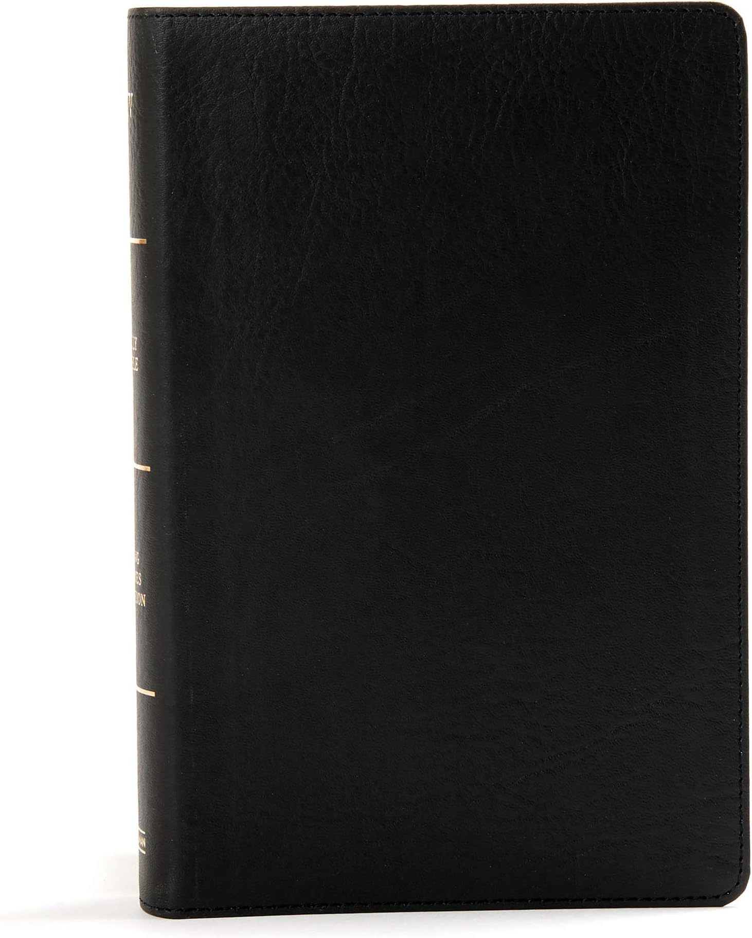 KJV Large Print Personal Size Reference Bible, Black Leathertouch Indexed