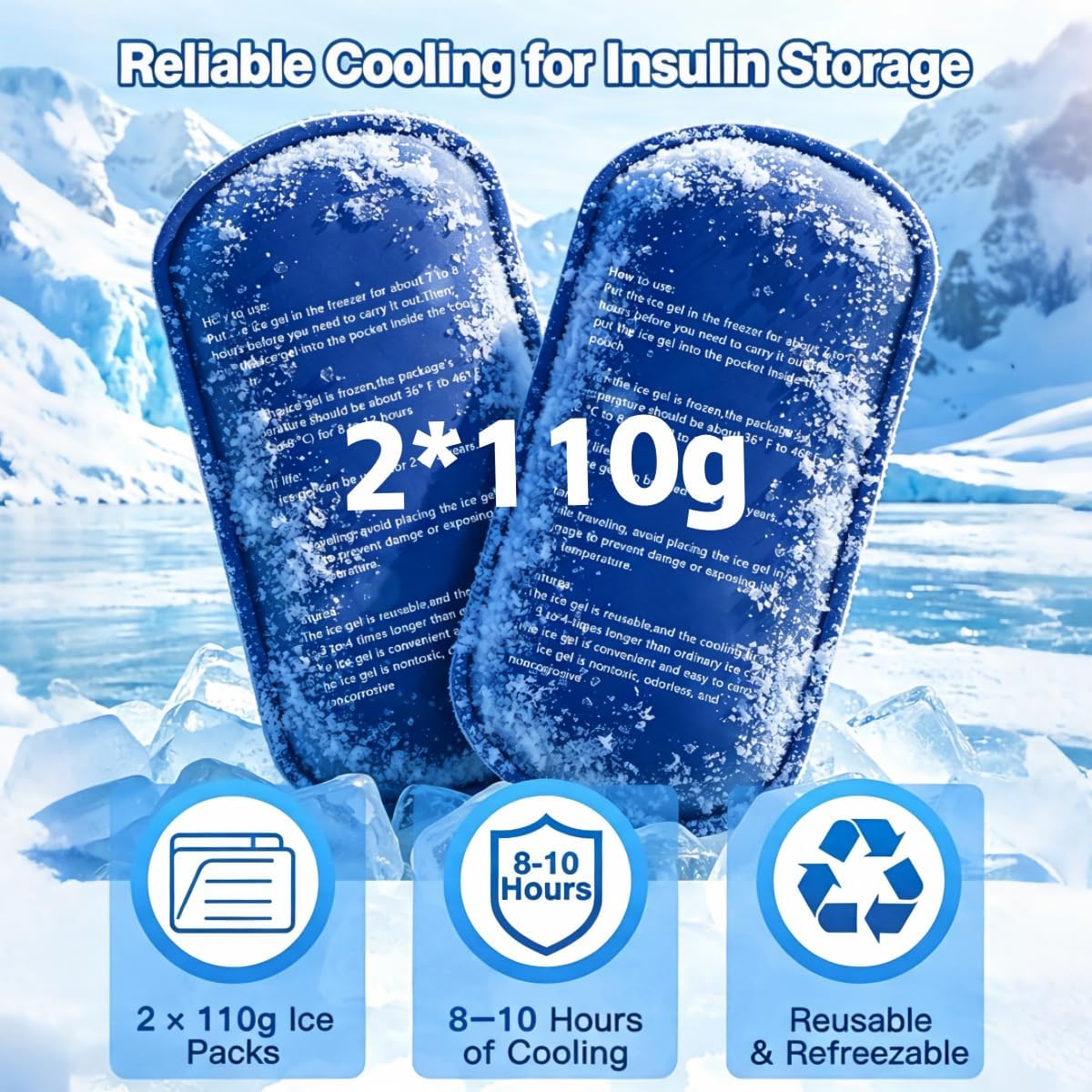 Glucoracy Insulin Cooler Travel Case Compatible with Mounjaro Zepbound Pens image 2