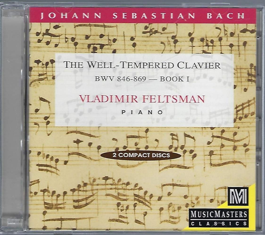 Well-Tempered Clavier, Book 1 [Audio CD] Bach and Feltsman, Vladimir