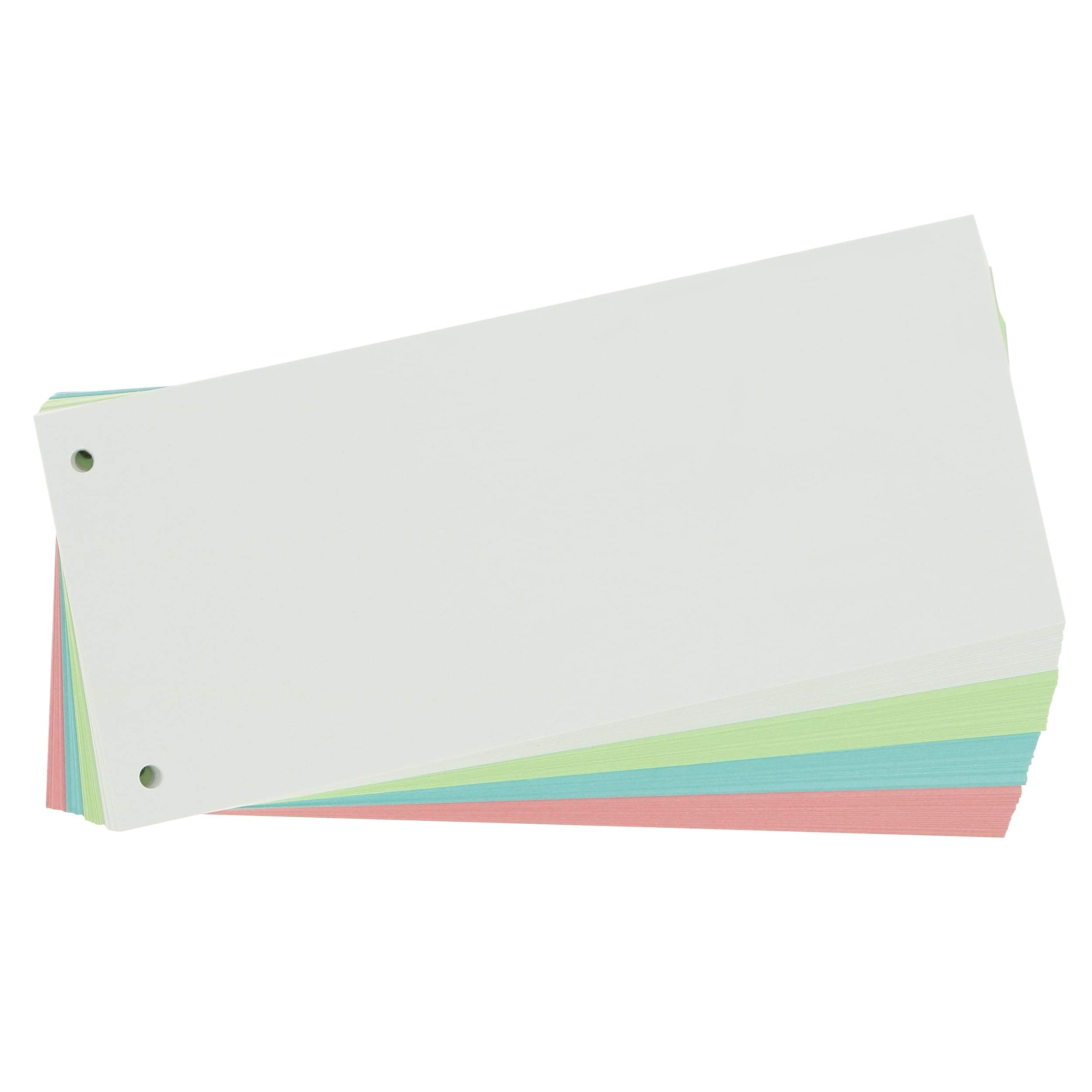Oxford 100 strisce divisorie in cartone forato 190 g/m² 4 colori