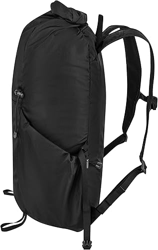 Miniatura 8 de Mystery Ranch Mochila plegable In & Out, ligera, resistente a la intemperie y plegable para un fácil viaje, color negro, 25L