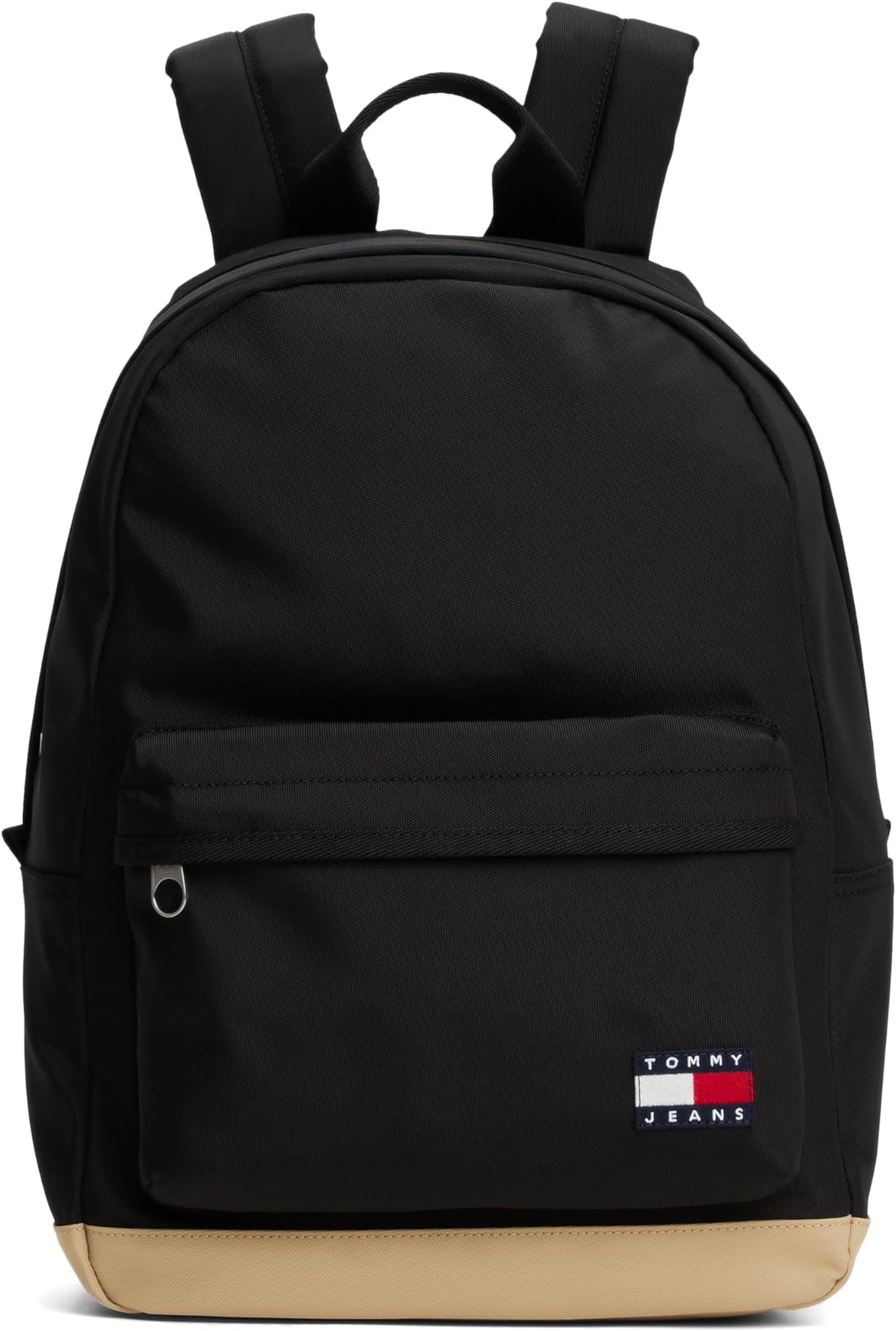 Tommy Jeans Men's Essential Daily Backpack with Laptop Sleeve, Black_1, One Size