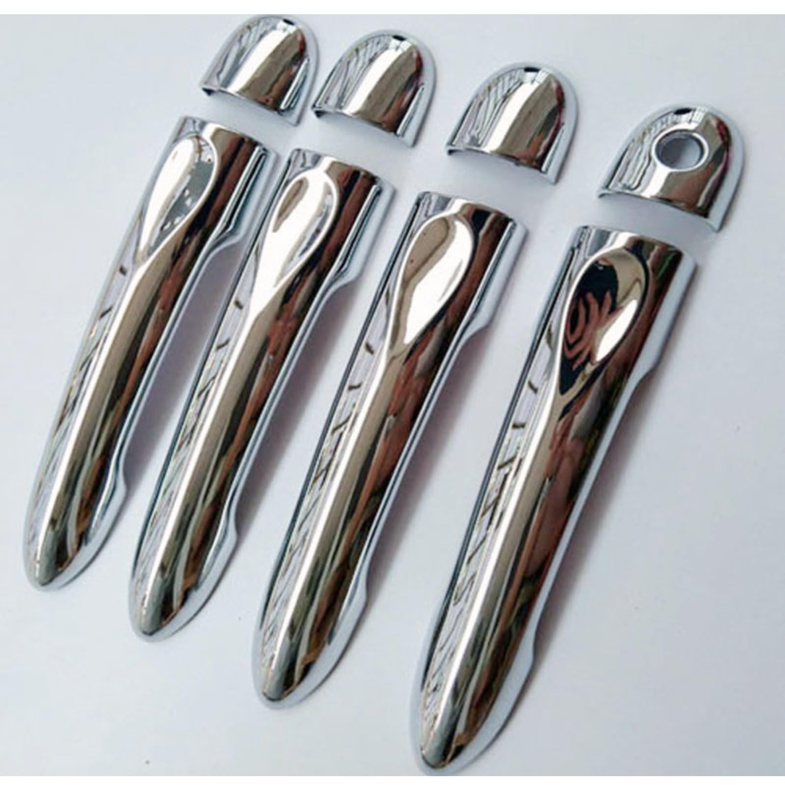 Accessoires voiture finition fibre de carbone pour poignée Smart Forfour 453