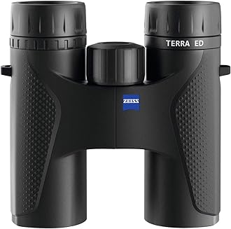 ZEISS Terra ED Pocket Binoculars Compact, Waterproof, and Fast Focusing with Coated Glass for Optimal Clarity in All Weather Conditions for Bird Watching, Hunting, Sightseeing