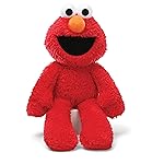 GUND Sesame Street Official Elmo Take Along Buddy Plush, Premium Plush Toy for Ages 1 & Up, Red, 13