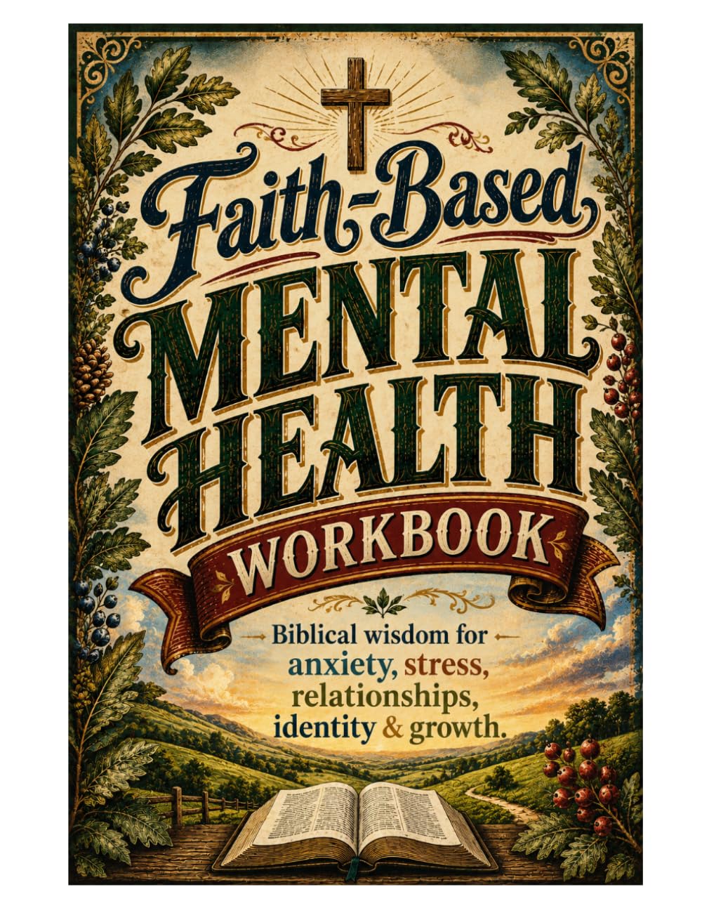 Christian Workbook for Emotional Healing & Spiritual Renewal: Finding Peace, Clarity, and Strength Through Faith