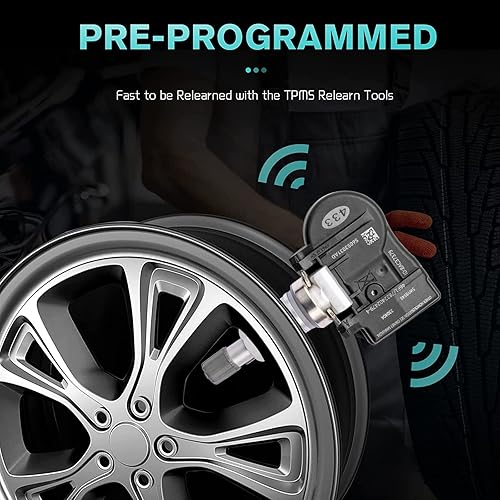 Miniatura 3 de 56053031AD TPMS Sensor de presión de neumáticos para Dodge Avenger Caliber Dakota Grand Caravan, Chrysler 300 300C Crossfire, Jeep Cherokee