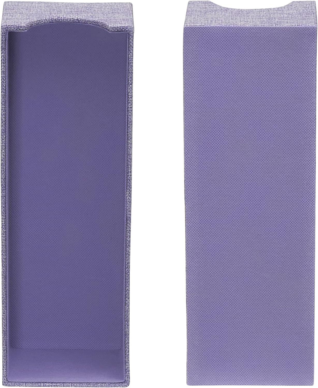 Set of 2 Iris Narrow Drawer Organizers with Polyester Linen