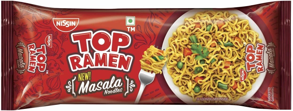 Nissin Top Ramen Masala Noodles 280g (Pack of 3)
