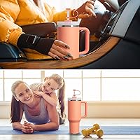 Vista 105 de Silicone Spill Stopper Set Compatible with Stanley Cup 2.0 30oz & 40oz with Straw Cover, Set of 4