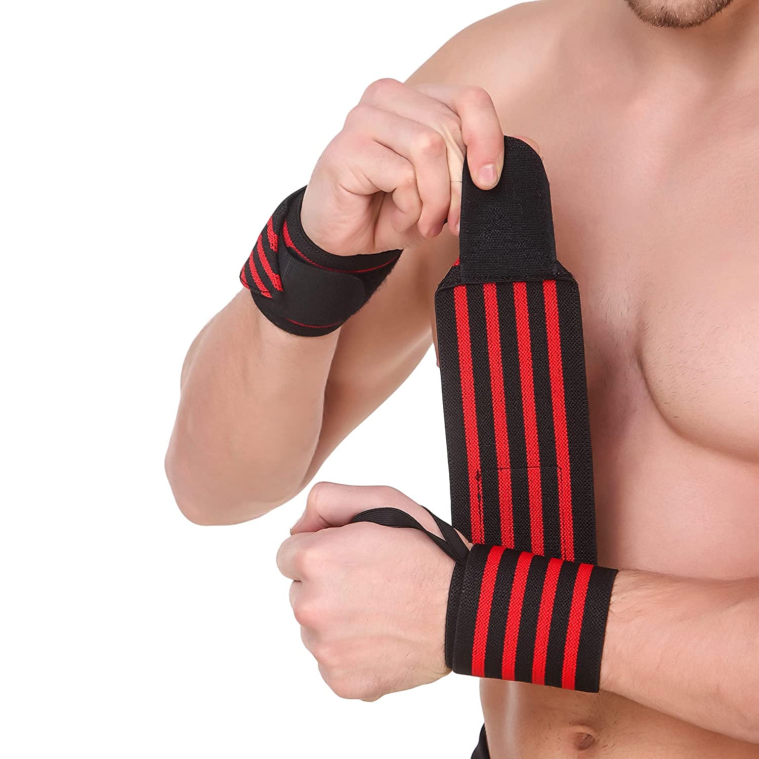 Spocco® Wrist Band for Men & Women, Wrist Supporter for Gym. Wrist Wrap/Straps Gym Accessories