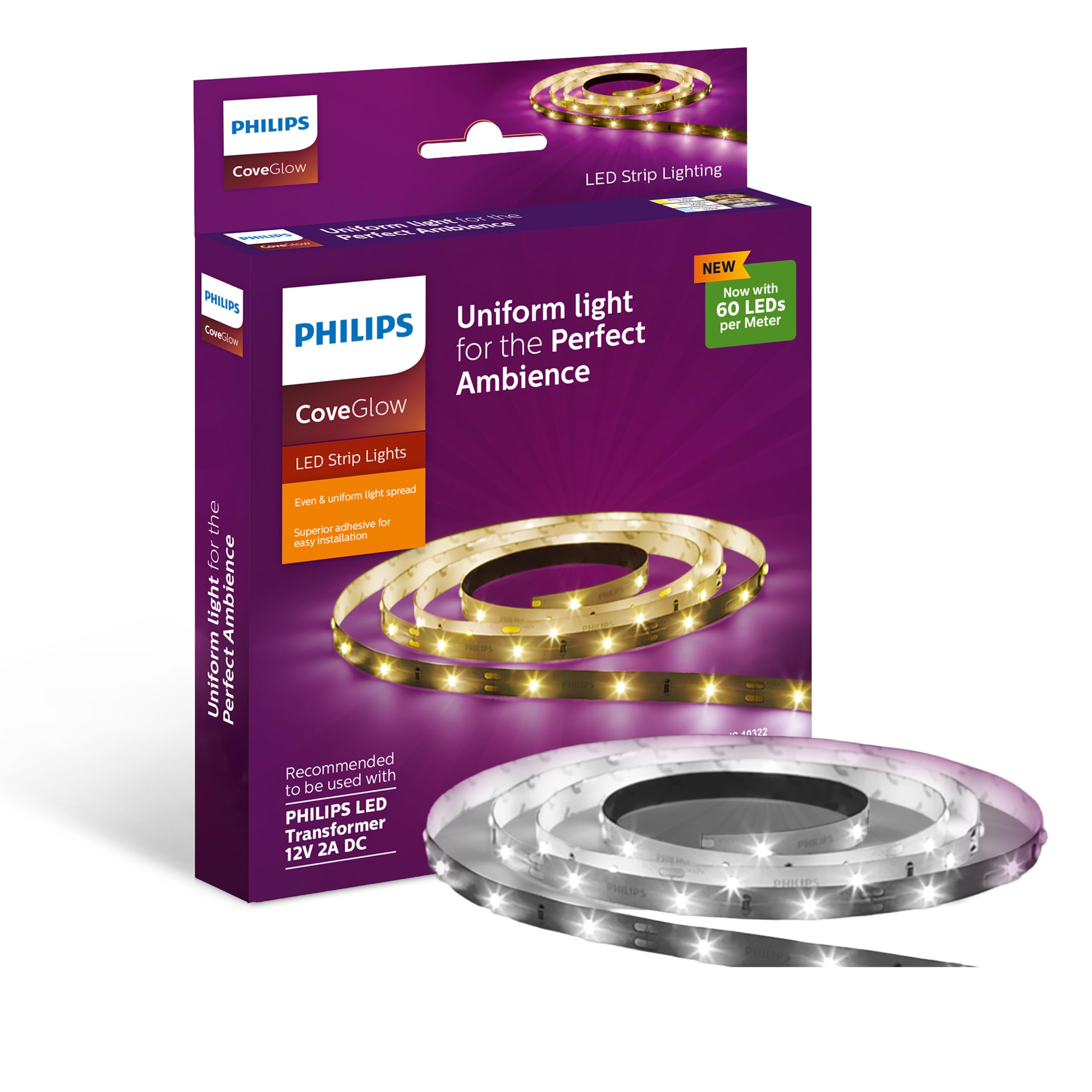 Philips Cove Glow LED Strip Light - Natural White -15
