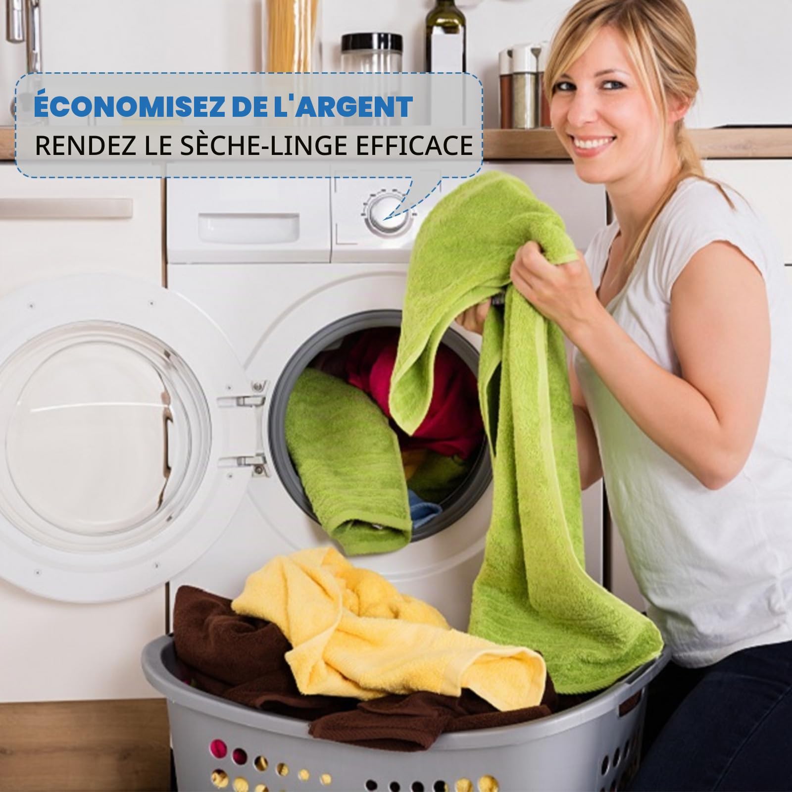 Kit de Brosse de Cheminée - Diamètre 150 mm, 18 Tiges de 410 mm, 2 Têtes de Brosse - Pour Poêle à Bois, Nettoyage de Cheminée