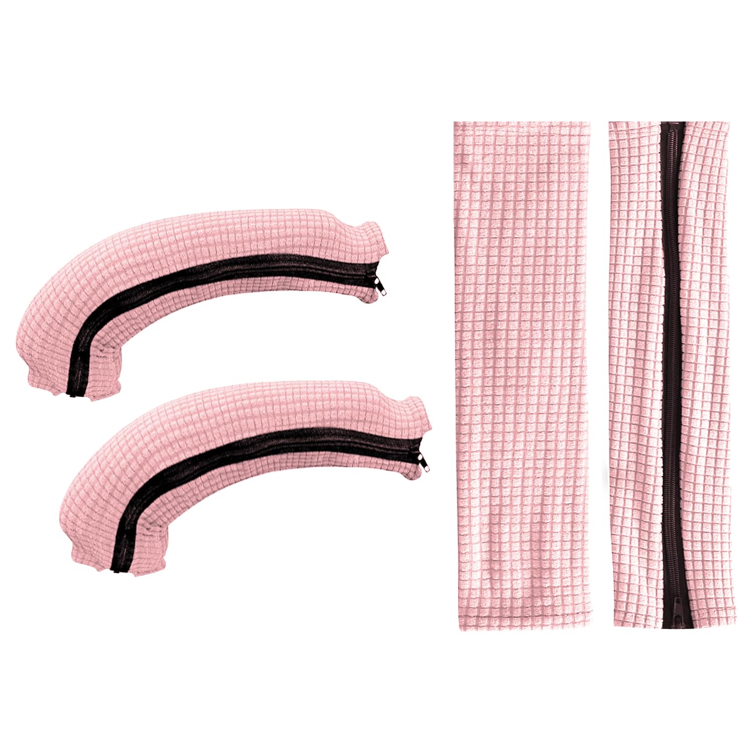 Pink Office Chair Armrest Cover - Waterproof & Washable -1