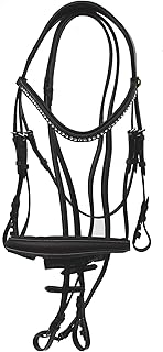 Rhinegold Anatomic Cavesson Bridle - Cob - Havana