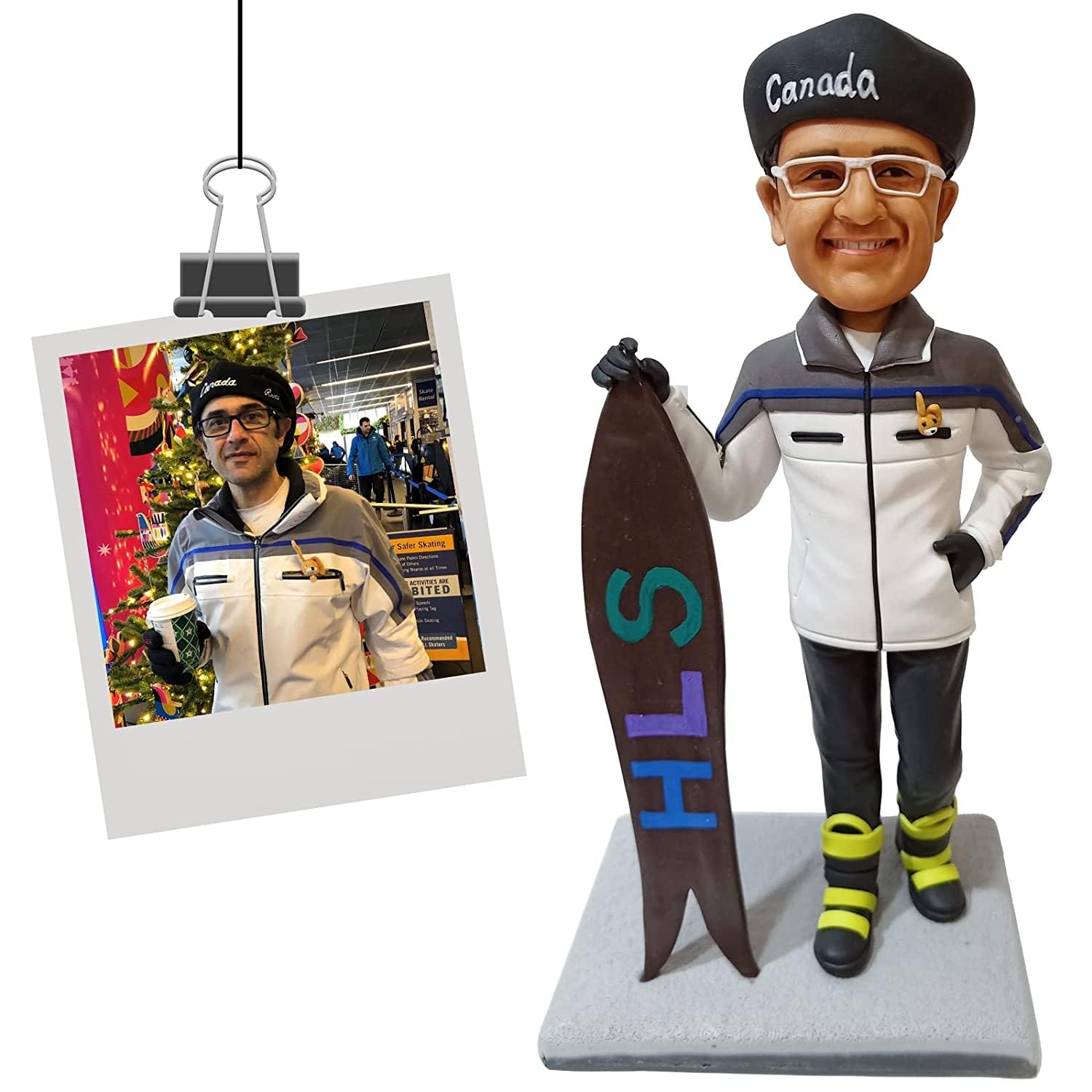 Ondulata Personalizzata per Adulti - Scultura Artistica per Capo, Colleghi d'Ufficio, Fidanzato e Marito (1 Persona)