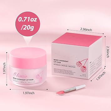 Lip Mask,Lip Balm,Overnight Lip Treatment,Night-Time Lip Mask,Lightweight And Non-Sticky.