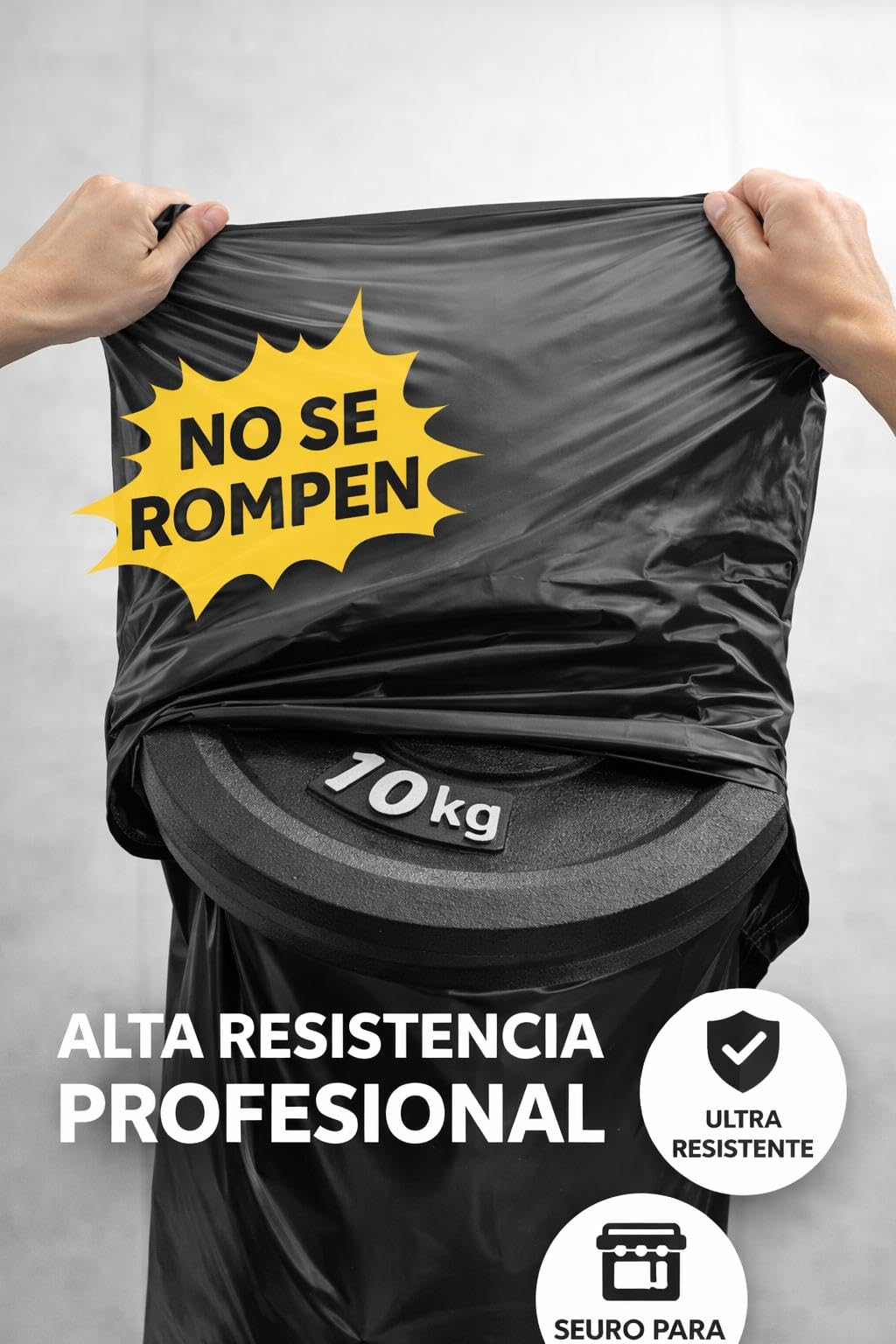 Bolsas para Envíos de Plástico Opaco de Alta Resistencia | (100 uds) Packaging para E-commerce y Mensajería | Sobres de Envío Autoadhesivos | Kit Multiusos de Embalaje para Envíos (35 x 41)