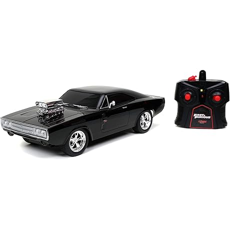 Jada Toys Fast & Furious 1:16 1970 Dodge Charger RT Remote Control Car
