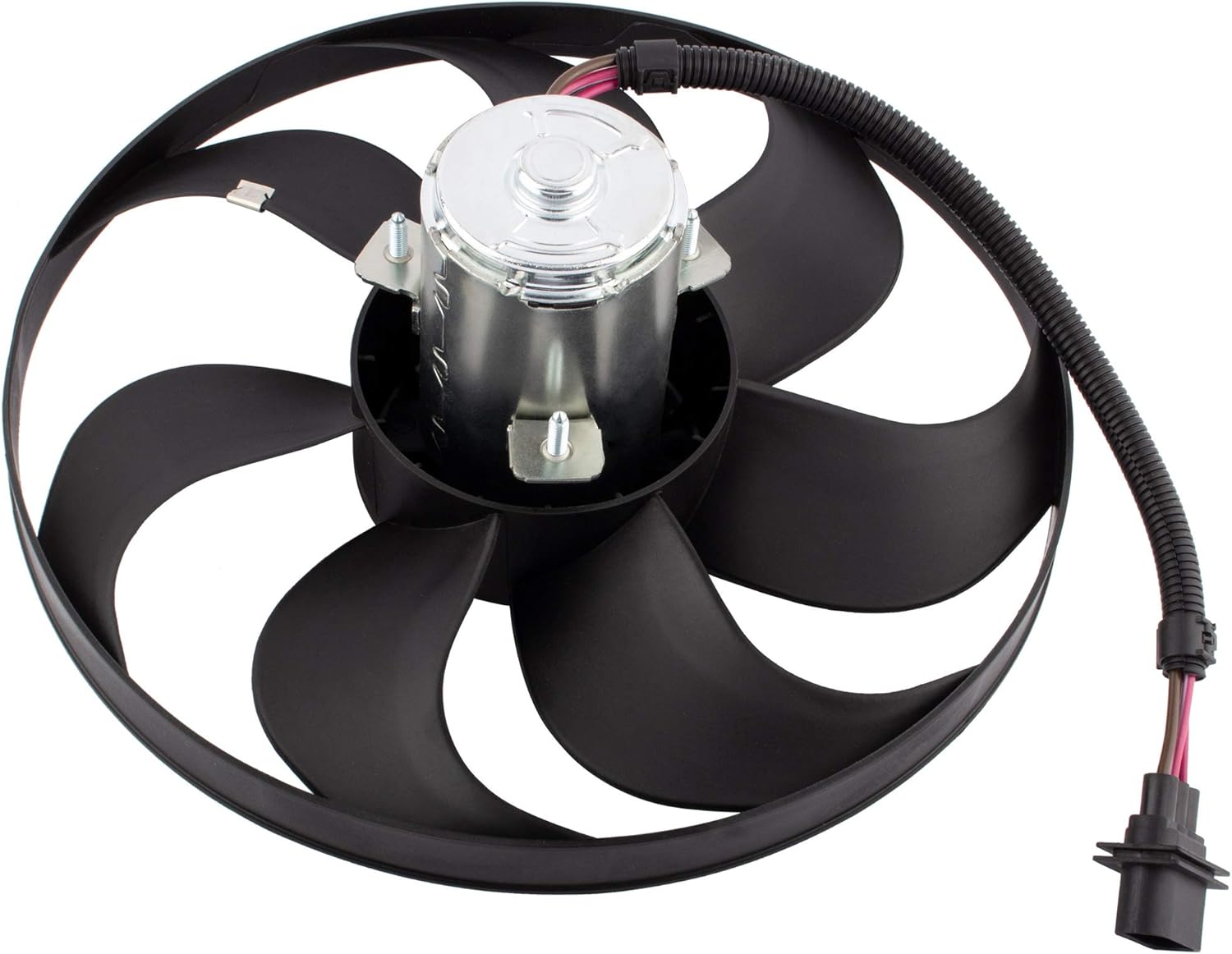 BOXI 620-799 Engine Cooling Left Side Fan Motor for T-T 2000-2002 / T-T Quat-TRO 2000-2006 / Beet-le 1998-2006 / G-olf 1999-2006 / Jett-a 1999-2005 / 6X0959455F 1J0959455F