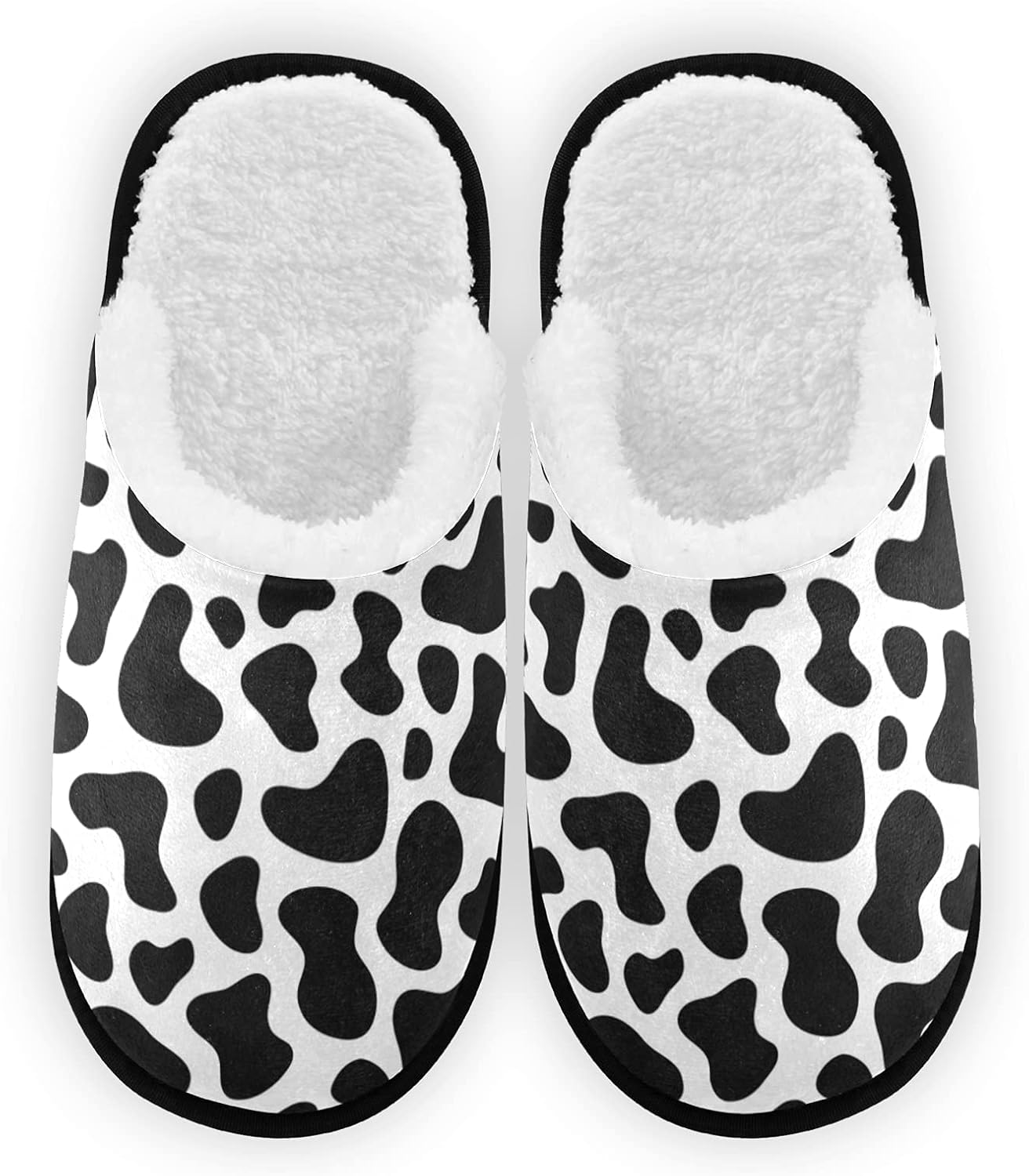 cow pattern slippers