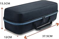 Vista 5 de Funda rígida de EVA para Samsung The Freestyle Proyector y base de batería, el proyector Freestyle Todos los accesorios Bolsa de almacenamiento