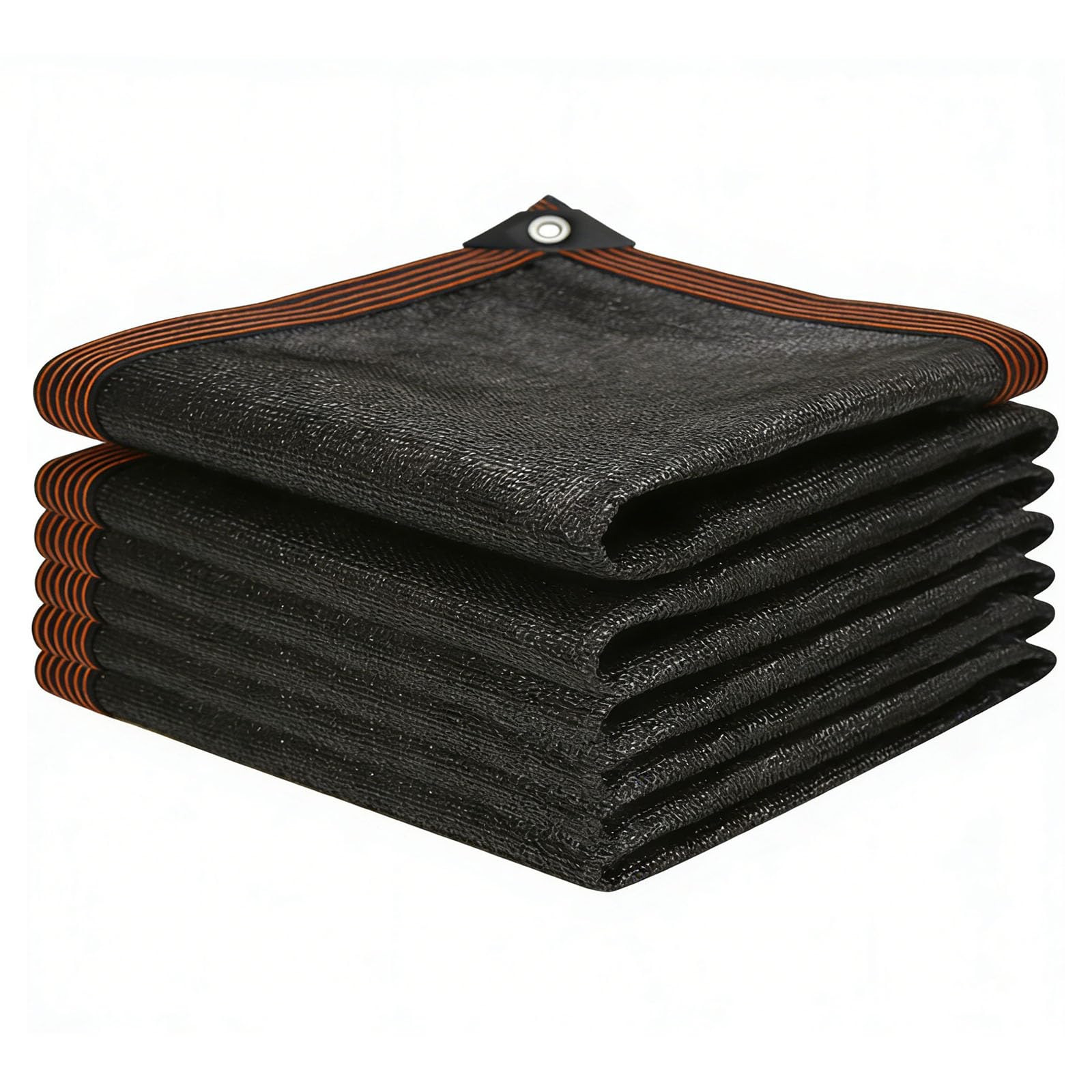 High-De Black e Cloth 120 x 490 cm protezione UV traspirante e impermeabile Heavy Du occhielli ideali per giardino patio e copertura piante