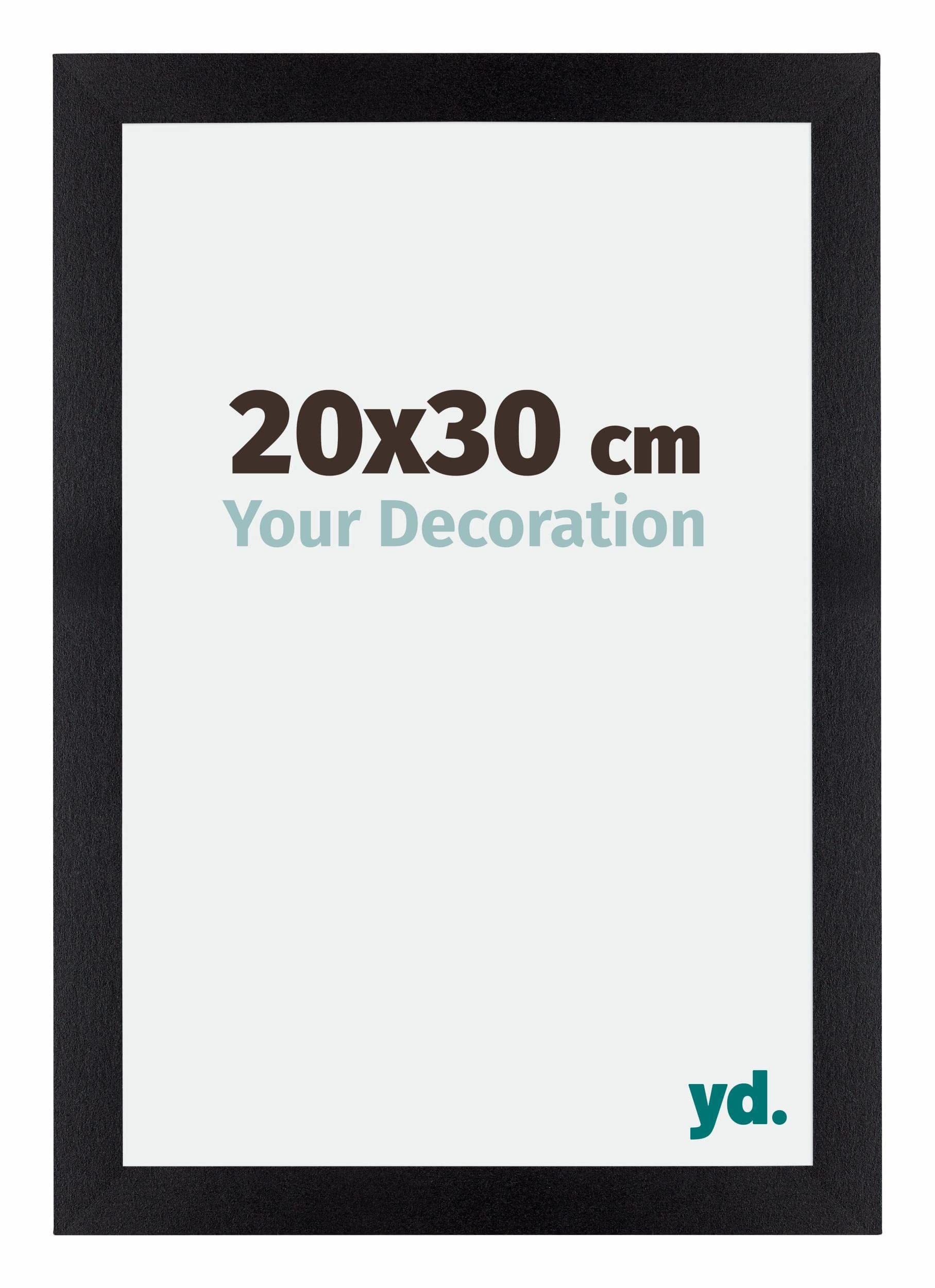 Your Decoration - Picture Frame 20x30 cm - Black Matte - Decorative Wall Frame in MDF with Antireflection - Frame 20x30 - Mura โ image 1