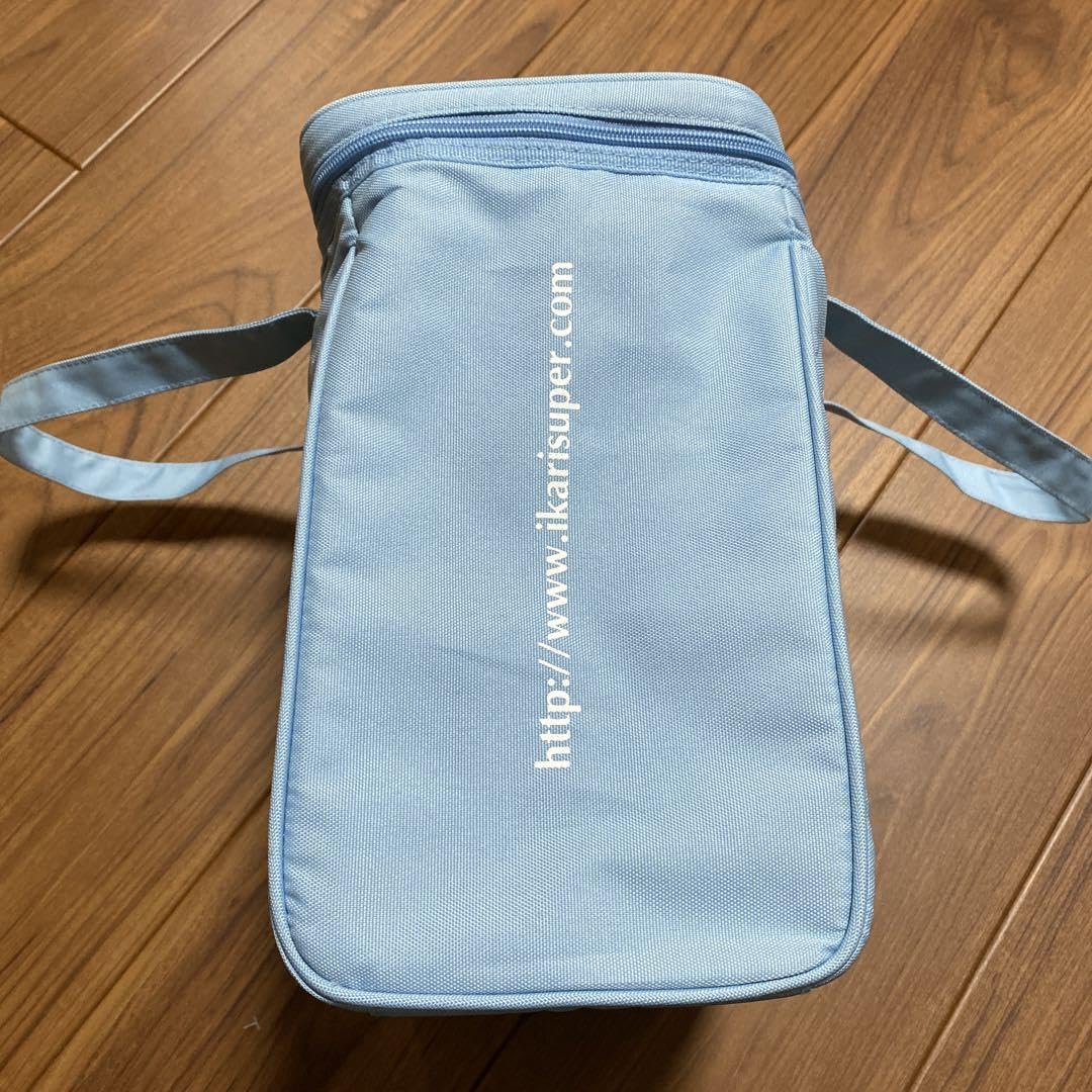 Amazon.co.jp: イカリスーパー 保冷バッグ クーラーバッグ 水色 エコ