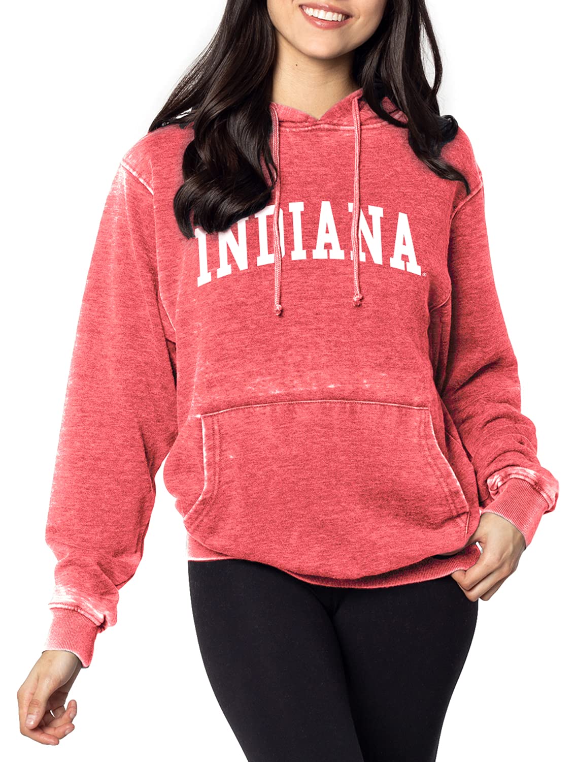 Chicka-d Women's Standard Everybody Hoodie, Cardinal, Large