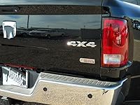 Vista 3 de yoaoo® 1 OEM RAM cromado 4 x 4 Emblema Insignia 3d emblema Decal Placa Plana