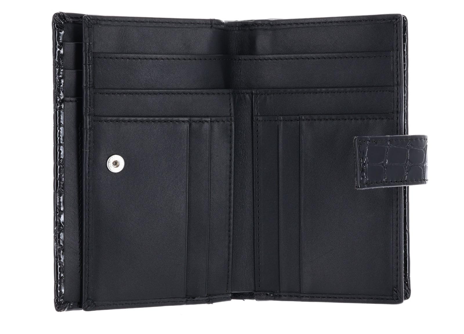 Golden Head Cuero Monedero Cayenne RFID Protect Damenbörse 2800 Schwarz Negro
