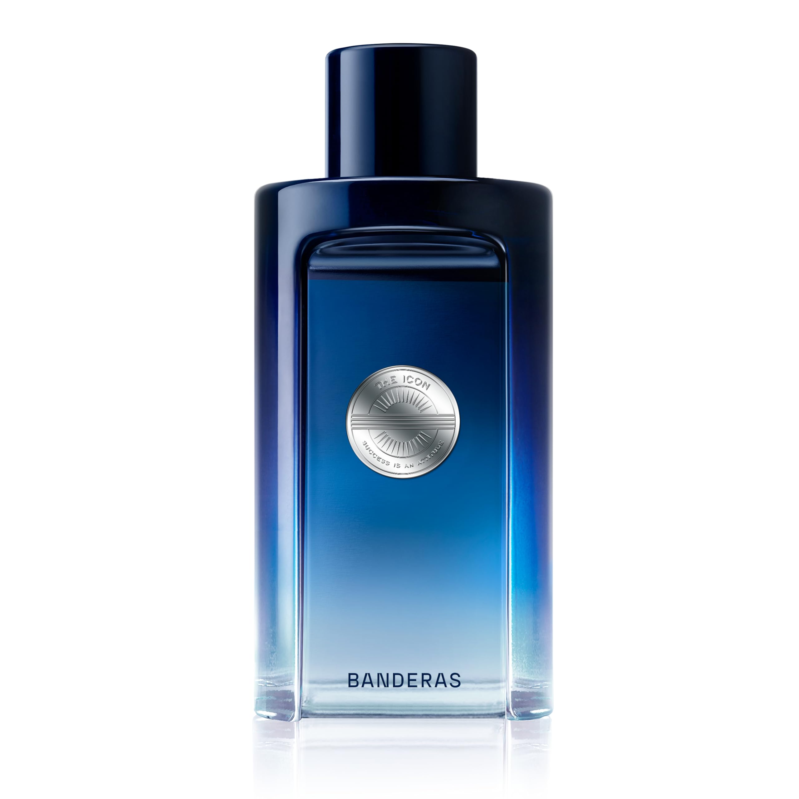 Banderas Perfumes - The Icon, Eau de Toilette for Men - Long Lasting - Masculine, Elegant, With Personality Fragrance - Amber Woody Notes - Ideal for Special Events - 200 ml
