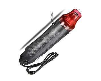 Handheld Mini Heat Gun, 300W Hot Air Gun Multi-Function Electrical Heat Tool for for DIY Embossing, Shrink Wrapping, Drying Paint (300W)