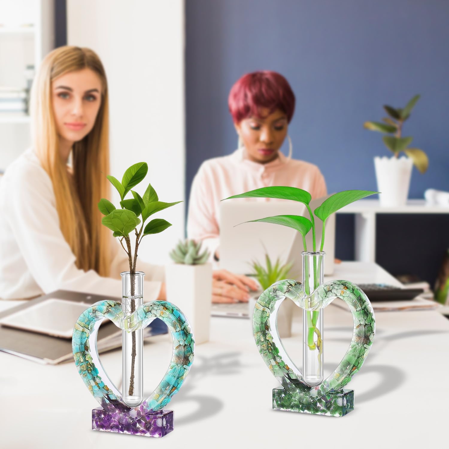 10 tubos de ensayo transparentes para propagación de plantas, tubo de laboratorio de prueba de 20 ml para experimentos científicos pruebas de muestras, tubo de ensayo de fondo redondo para decoración