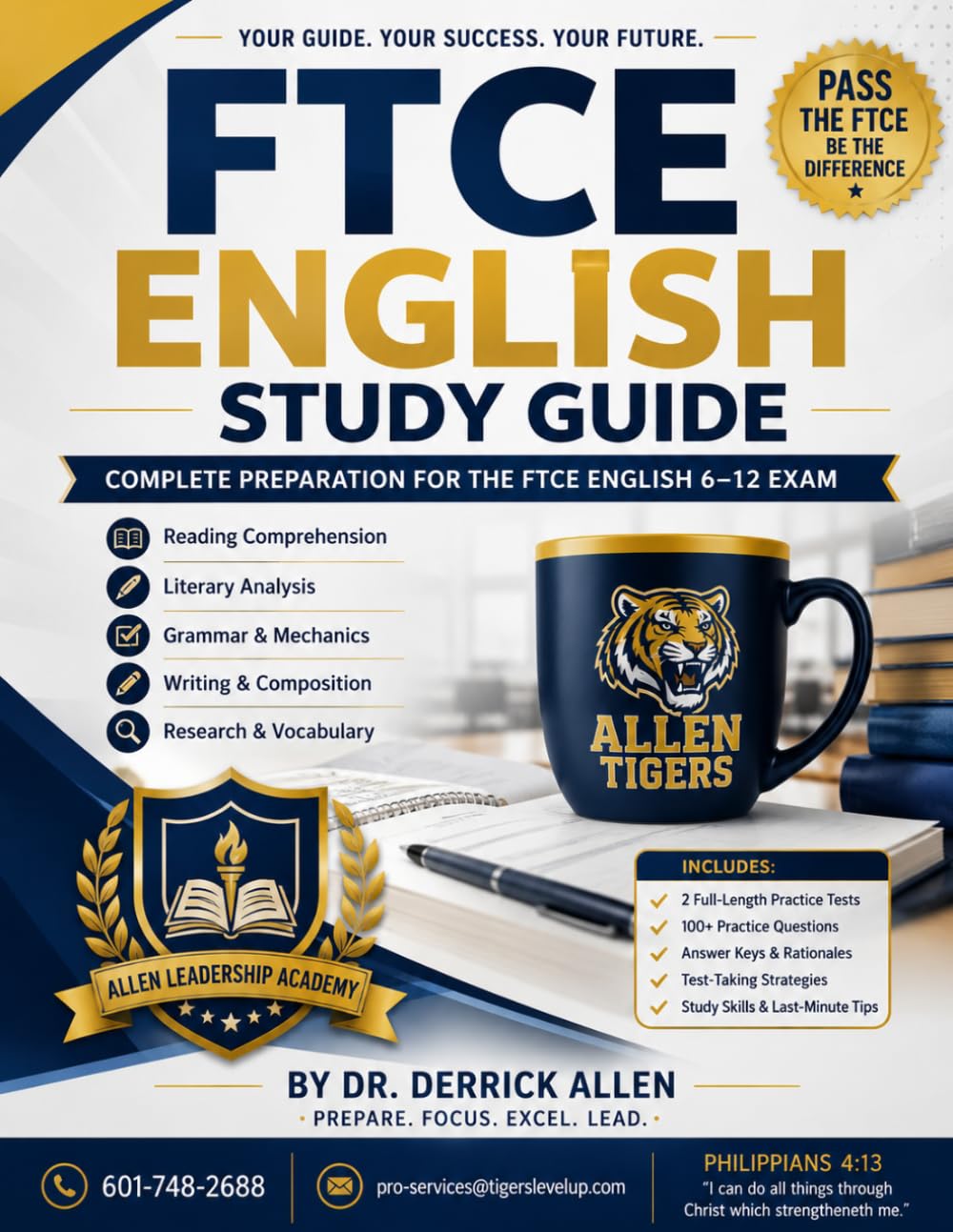 FTCE English 6–12 Study Guide: Everything You Need to Pass the FTCE English 6–12 Exam (Teacher Certification Mastery Series)