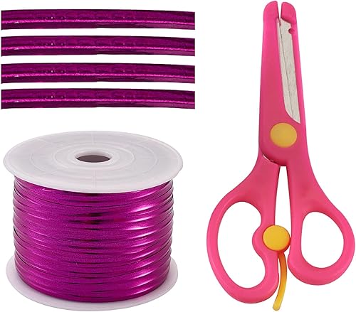 Mega Pet 100 yardas de alambre de plástico con núcleo de hierro en el interior de la bolsa de dulces de pan azul violeta, corbatas de 0.157in0.16