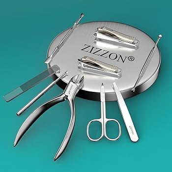 Amazon.com : ZIZZON Manicure Set Professional Stainless Steel Amazon.com : ZIZZON Manicure Set Professional Stainless Steel