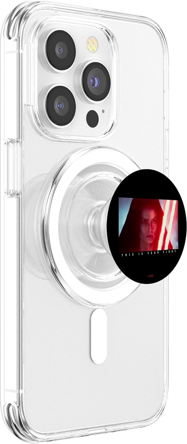 Star Wars Rise Of Skywalker Rey This Is Your Fight Panel PopSockets MagSafe PopGrip for iPhone