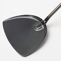 Vista 4 de Endoshoji TKG ATY14002 - Espátula china, mediana, longitud de la parte x ancho x longitud del mango 3.5 x 4.5 x 13.2 pulgadas