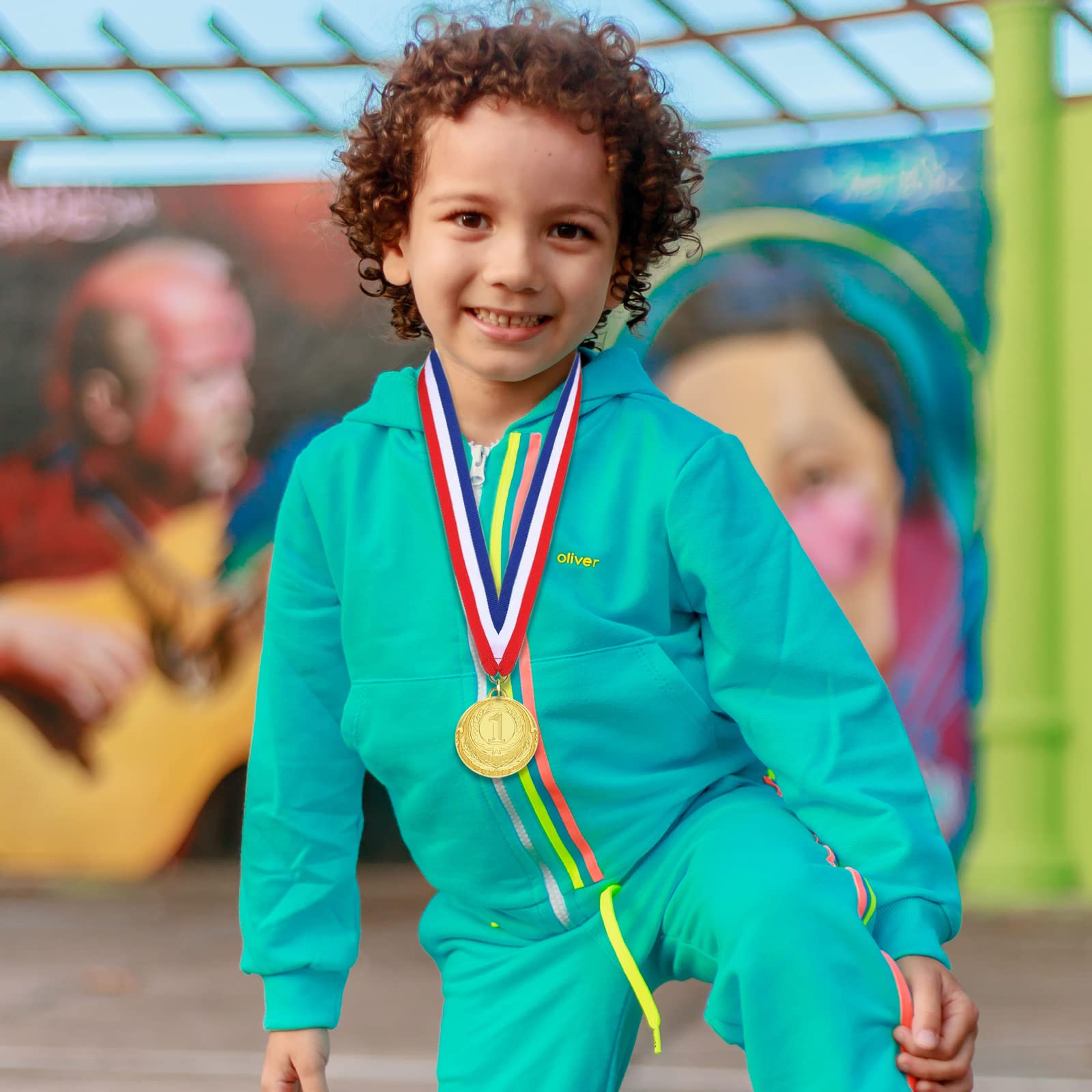 Medaglie Premiazioni Metallo,12 Pezzi Medaglie Bambini in Metallo,Medaglie Premiazioni,Medaglie Premiazioni Adulti,per Bambini, Trofeo, Vittoria, Giocattoli, Sport, Festa a Tema, Compleanno